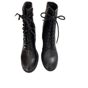 Patricia Nash Lace Up, heel booties